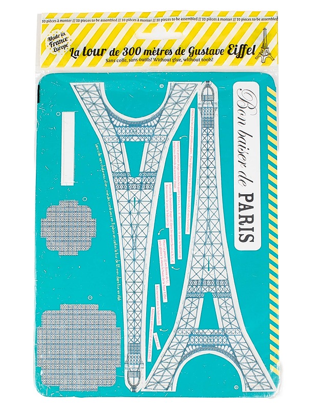 3D-Eiffel-torni, - Askartelu - 10105595911 - 0