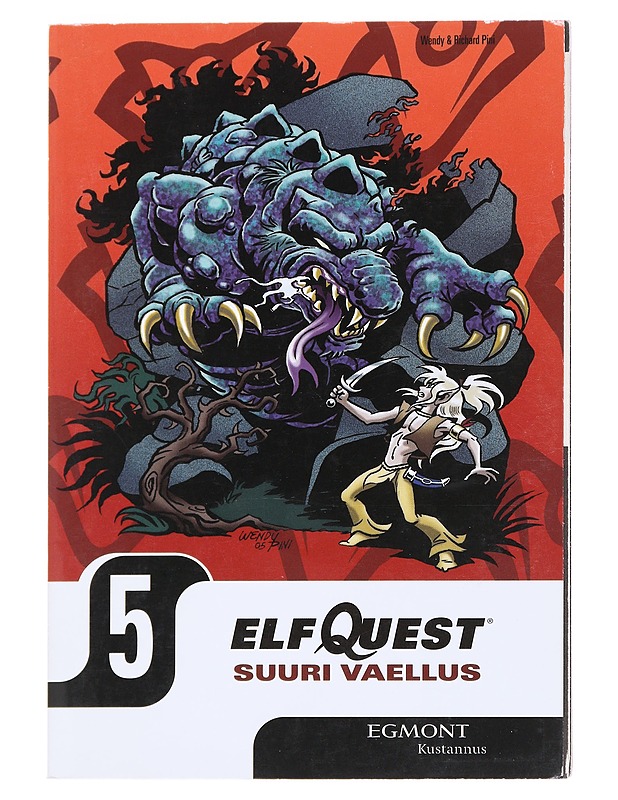 Elfquest : [sudenratsastajat]. 5, Suuri vaellus : osa 2 : susien laulu, auringon ääni - Pini, Wendy - Sarjakuvat - 10105595930 - 0