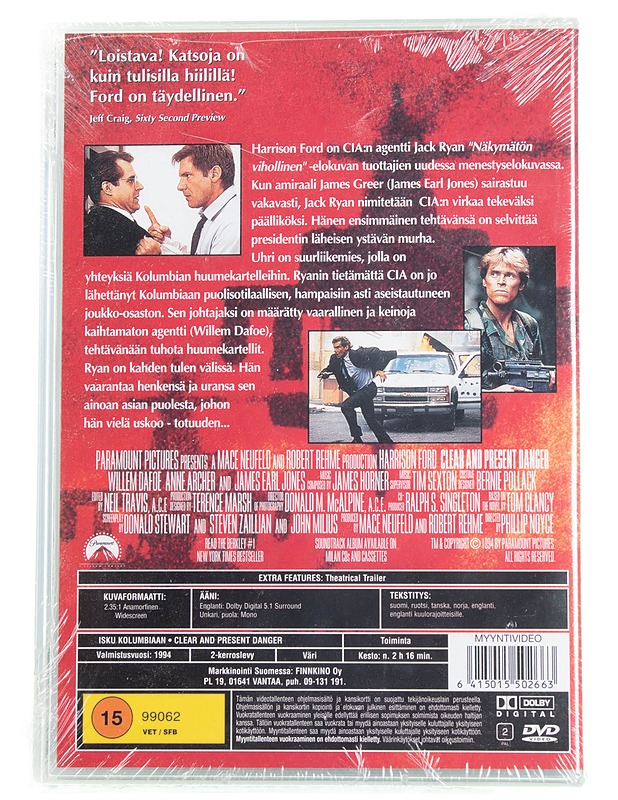 Isku Kolumbiaan - DVD - DVD-elokuvat - 10105595946 - 1