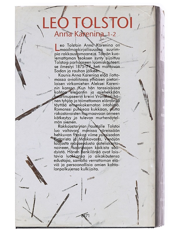 Anna Karenina osat 1 - 2 - Tolstoi, Leo - Romaanit ja novellit - 10105595952 - 1