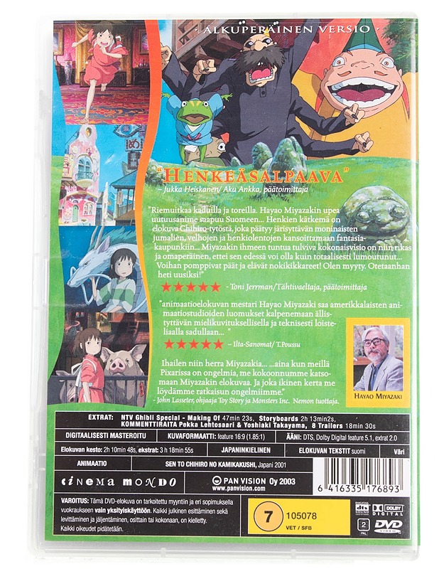 Henkien kätkemä - DVD - DVD-elokuvat - 10105595955 - 1