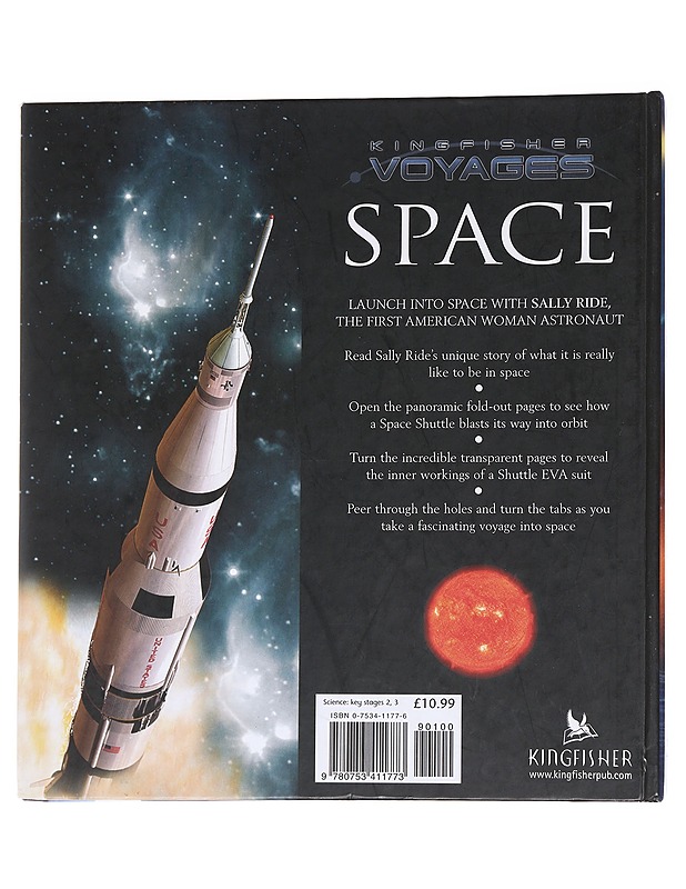 Kingfisher Voyages Space - Goldsmith , Mike ; Ride , Sally K. - Lastenkirjat - 10105596006 - 1