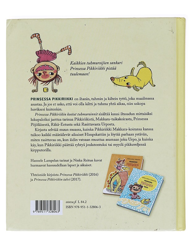 Prinsessa Pikkiriikin kootut tuhmuroinnit - Lampela, Hannele - Lastenkirjat - 10105596013 - 1