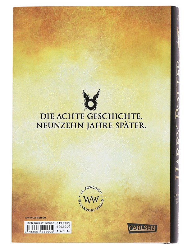 Harry Potter und das verwunschene Kind. Teil eins und zwei - Thorne, Jack - Fantasia- ja scifi - 10105596048 - 1