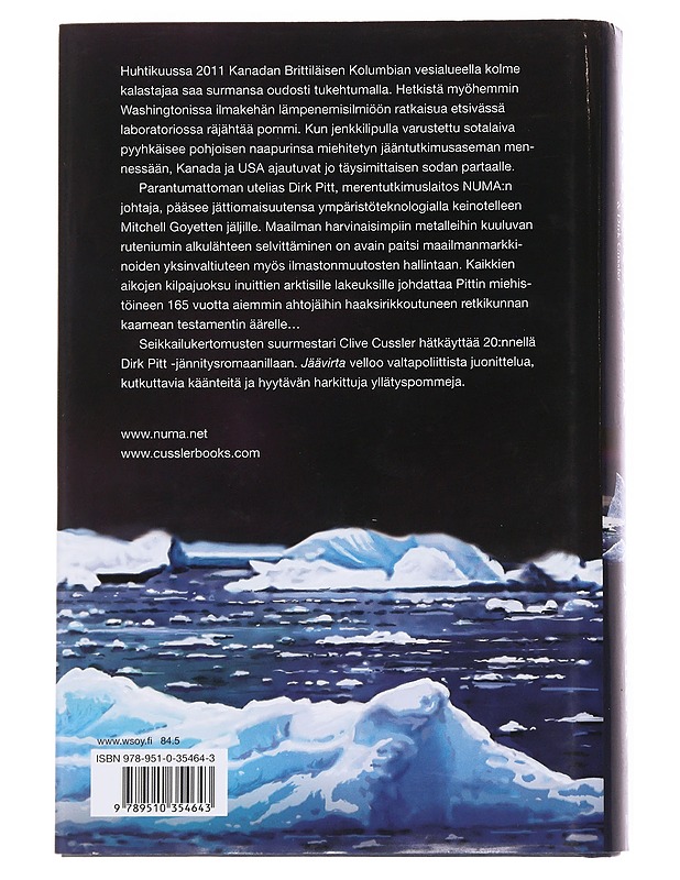 Jäävirta - Cussler, Clive - Romaanit ja novellit - 10105596080 - 1