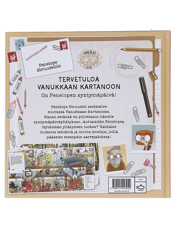 Penelope Struudeli ja syntymäpäivän aarrejahti - Kearney, Brendan - Lastenkirjat - 10105596088 - 1