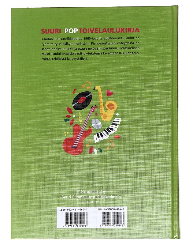 Suuri poptoivelaulukirja - Kari, Virpi - Kirja lahjaksi - 10105596111 - 1