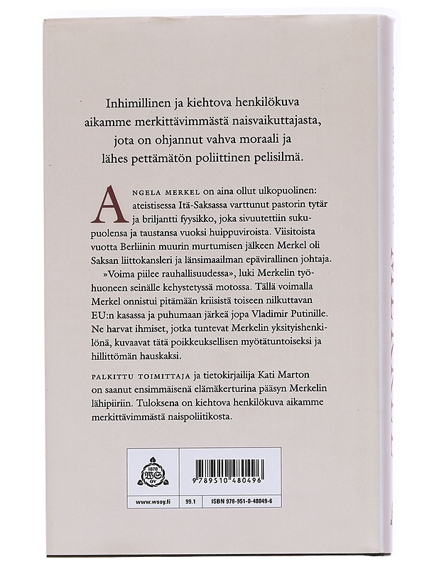 Merkel - Marton, Kati  - Elämäkerrat ja muistelmat - 10105596122 - 1