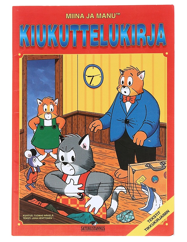 Miina ja Manu: kiukuttelukirja - Lastenkirjat - 10105596156 - 0