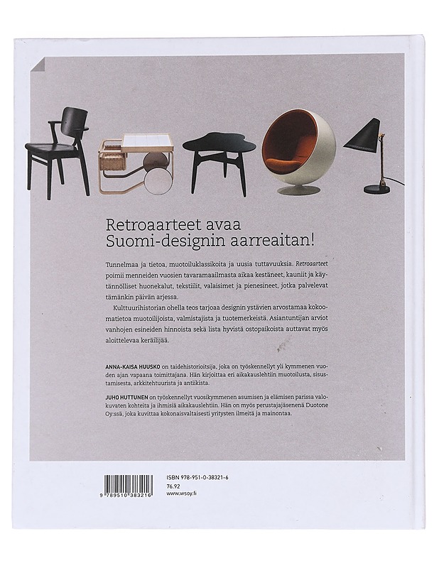 Retroaarteet - Anna-Kaisa Huusko - Tietokirjat ja oppaat - 10105596171 - 1