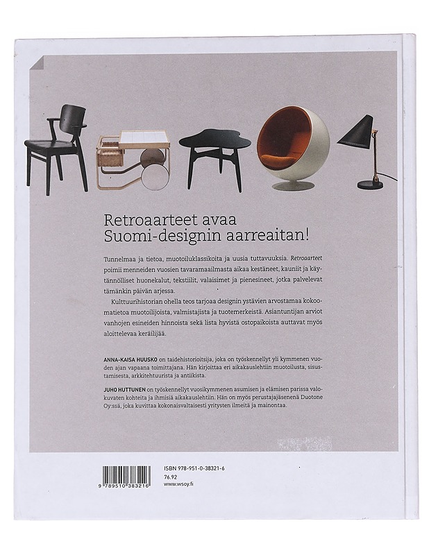 Retroaarteet - Anna-Kaisa Huusko - Tietokirjat ja oppaat - 10105596173 - 1