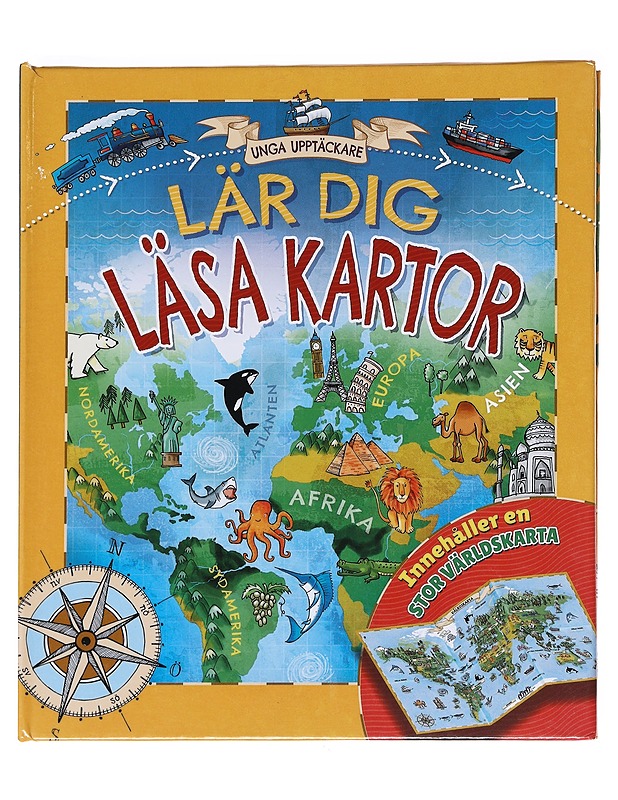 Lär dig läsa kartor / unga upptäckare - Fullman, Joel - Nuorten kirjat - 10105596176 - 0