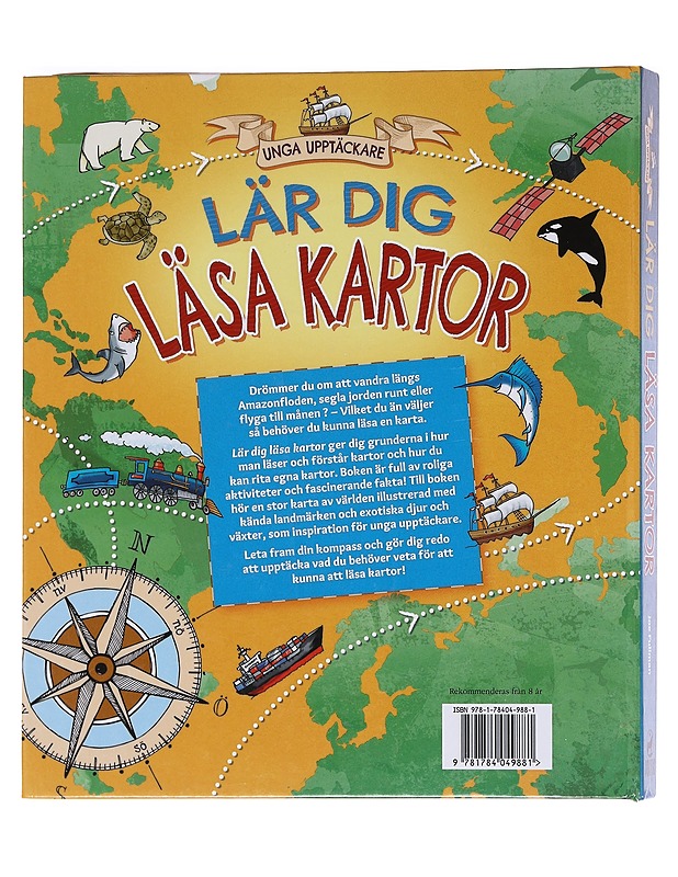 Lär dig läsa kartor / unga upptäckare - Fullman, Joel - Nuorten kirjat - 10105596176 - 1