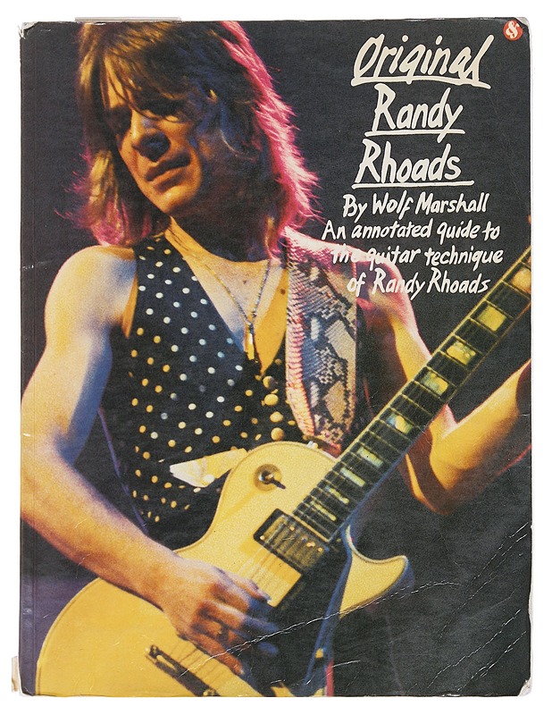Original Randy Rhoads / an annotated guide to the guitar technique of Randy Rhoads - Marshall, Wolf - Musiikki- ja elokuvakirjat - 10105596174 - 0