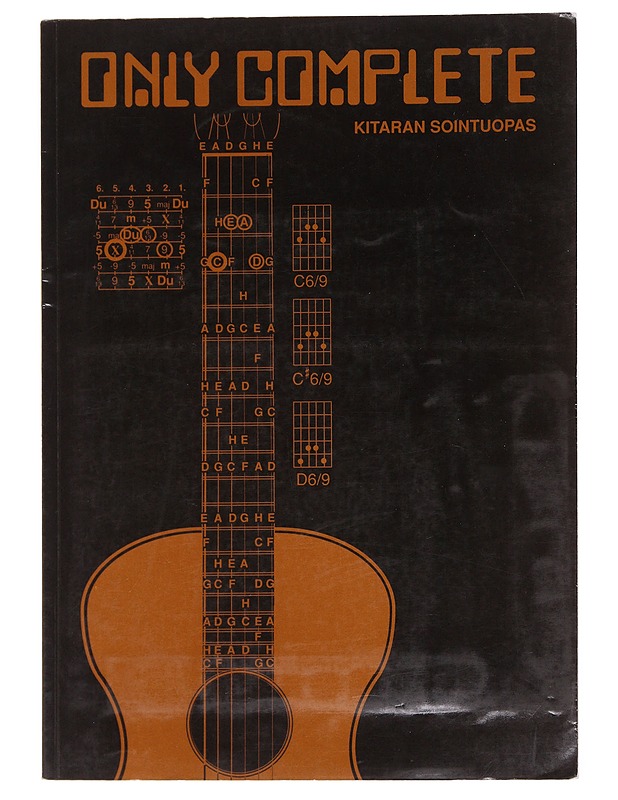 Only complete / kitaran sointuopas - Reijo Hiltunen - Tietokirjat ja oppaat - 10105596178 - 0