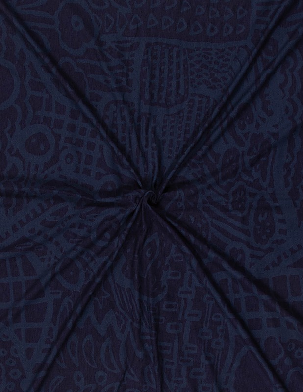 Joustava puuvillatrikoo, 165x300 cm - Kankaat - 10105596193 - 1