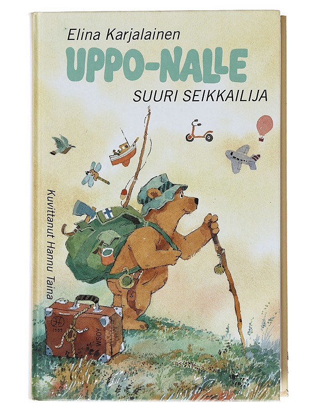 Uppo-Nalle : suuri seikkailija - Elina Karjalainen - Lastenkirjat - 10105596201 - 1