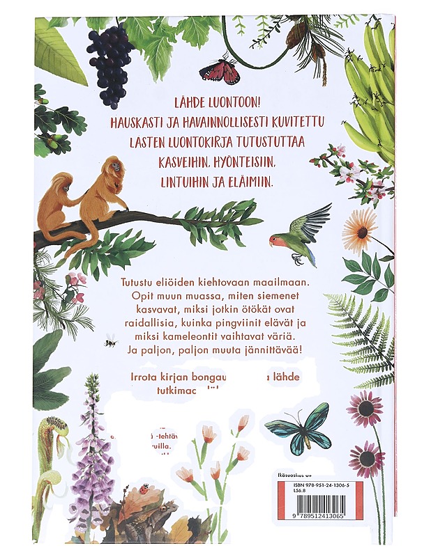 Oma luontokirjani - De la Bédoyère, Camilla - Tietokirjat ja oppaat - 10105596228 - 1