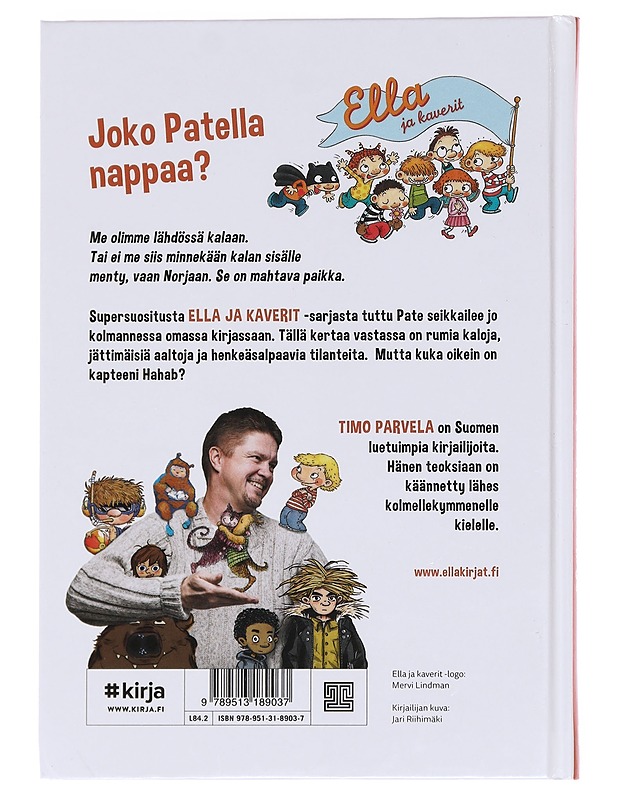 Paten kalastuskirja - Parvela, Timo - Lastenkirjat - 10105596236 - 1