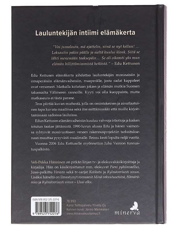 Edu Kettunen - Hänninen, Vepe - Elämäkerrat ja muistelmat - 10105596245 - 1