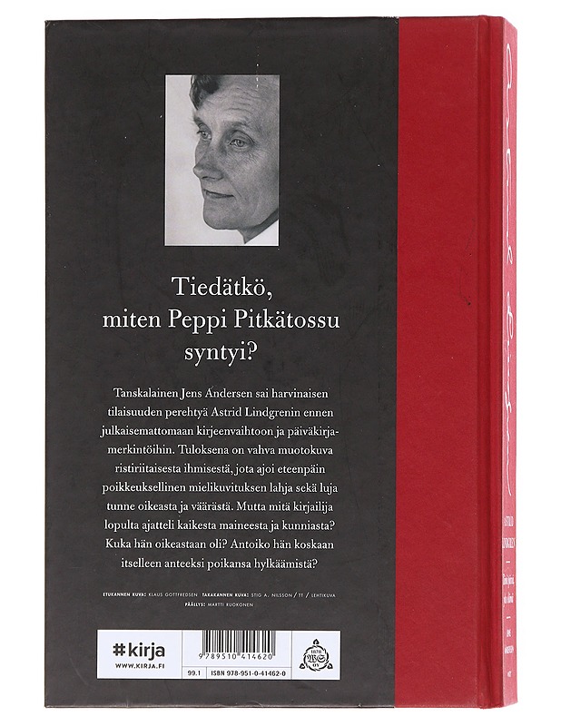 Astrid Lindgren / tämä päivä, yksi elämä - Jens Andersen - Elämäkerrat ja muistelmat - 10105596251 - 1