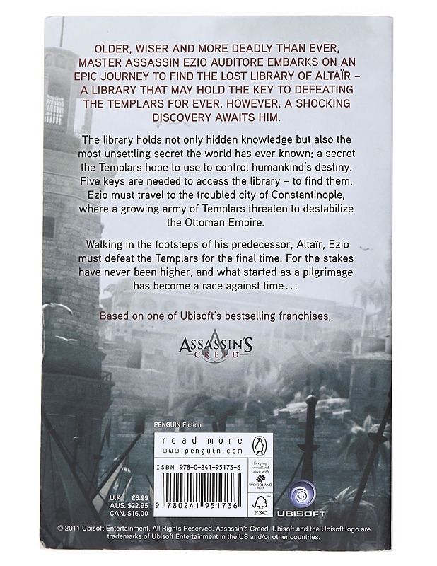 Assassin's Creed : Revelations - Oliver Bowden - Fantasia- ja scifi - 10105596263 - 1