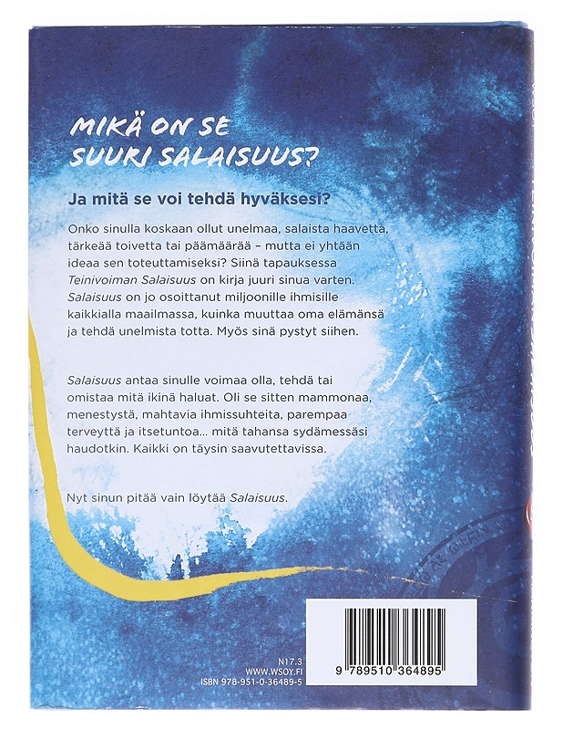 Teinivoiman salaisuus - Harrington, Paul - Nuorten kirjat - 10105596282 - 1