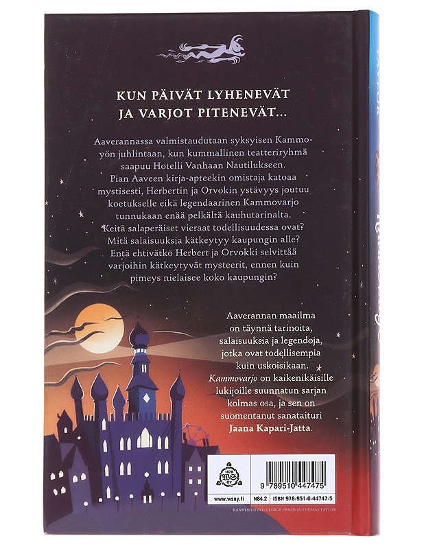 Kammovarjo - Taylor, Thomas - Nuorten kirjat - 10105596302 - 1