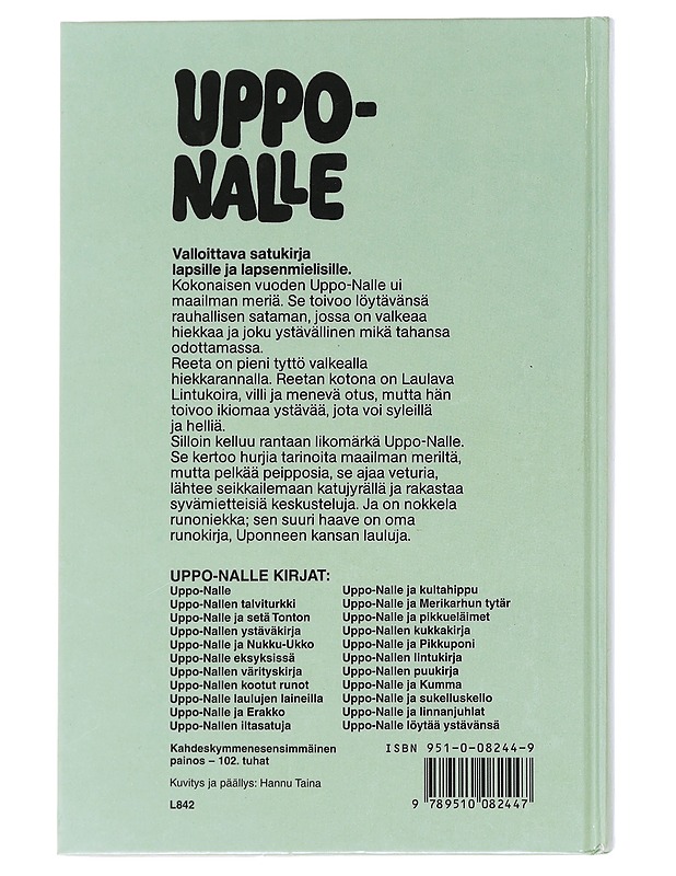 Uppo-Nalle - Karjalainen, Elina - Lastenkirjat - 10105596313 - 1
