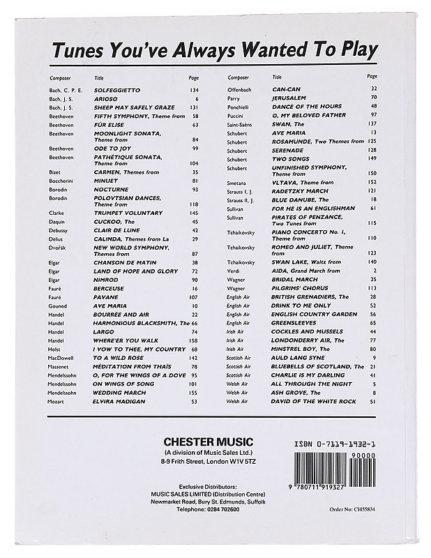 Tunes You've Always Wanted To Play - Carol Baratt - Musiikki- ja elokuvakirjat - 10105596322 - 1