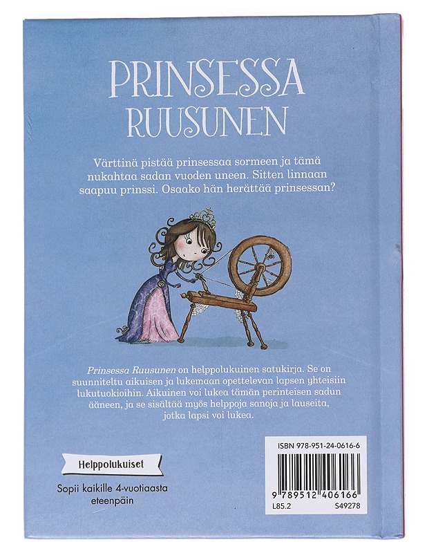 Prinsessa Ruusunen - Elliott, Rebecca - Lastenkirjat - 10105596337 - 1