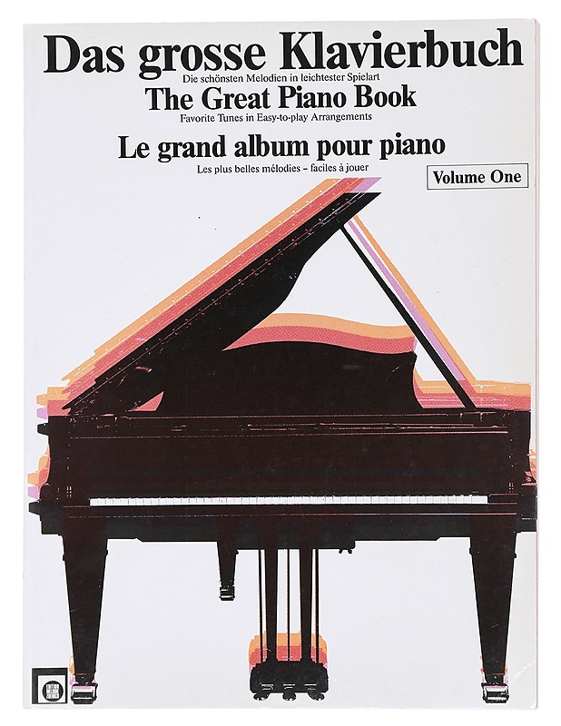 The Great Piano Book  (2 osaa) - Musiikki- ja elokuvakirjat - 10105596338 - 0