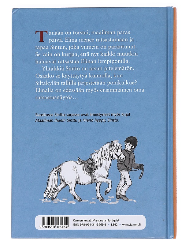 Torstaina nähdään, Sinttu - Hallberg, Lin - Lastenkirjat - 10105596339 - 1