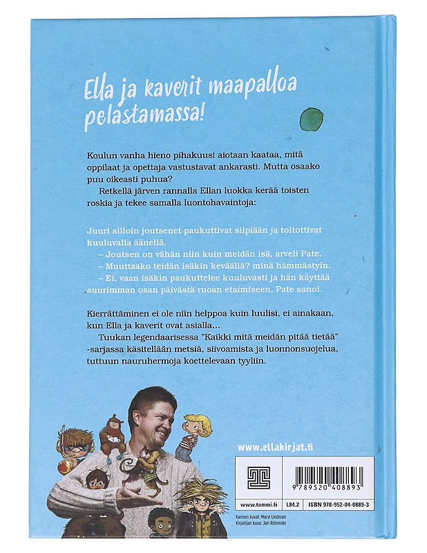 Ella ja kaverit hiilijalanjäljillä - Parvela, Timo - Lastenkirjat - 10105596343 - 1