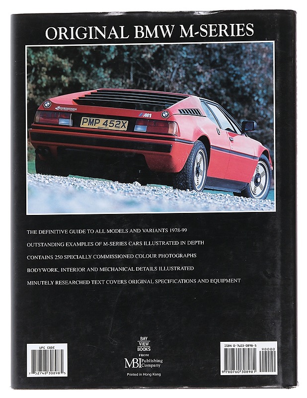 Original BMW M-Series - James Taylor - Tietokirjat ja oppaat - 10105596362 - 1