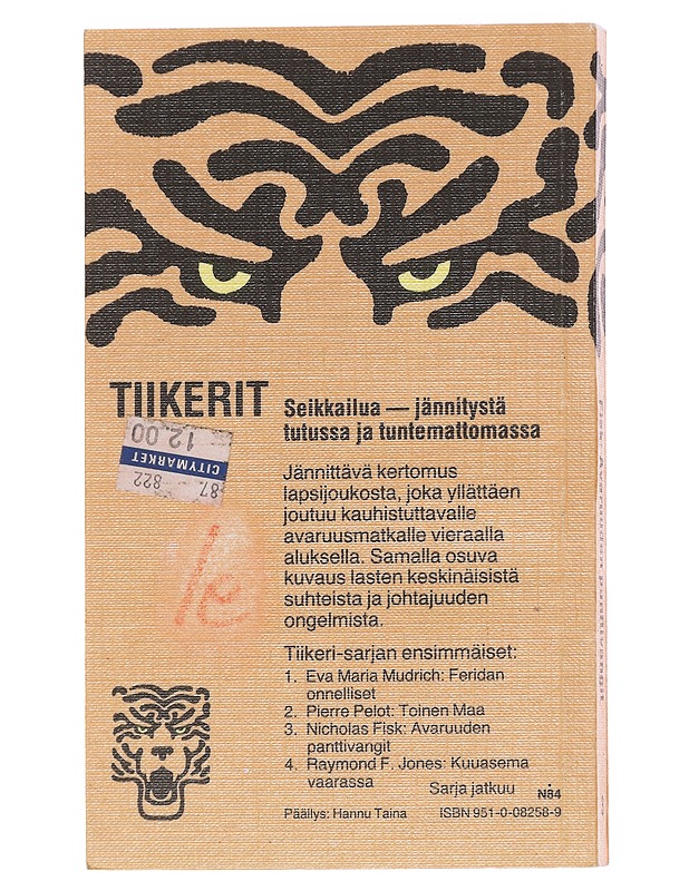 Avaruuden panttivangit - Fisk, Nicholas - Fantasia- ja scifi - 10105596384 - 1