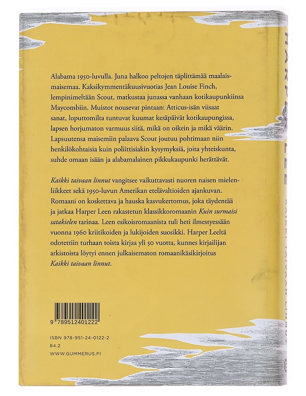 Kaikki taivaan linnut - Lee, Harper - Romaanit ja novellit - 10105596370 - 1