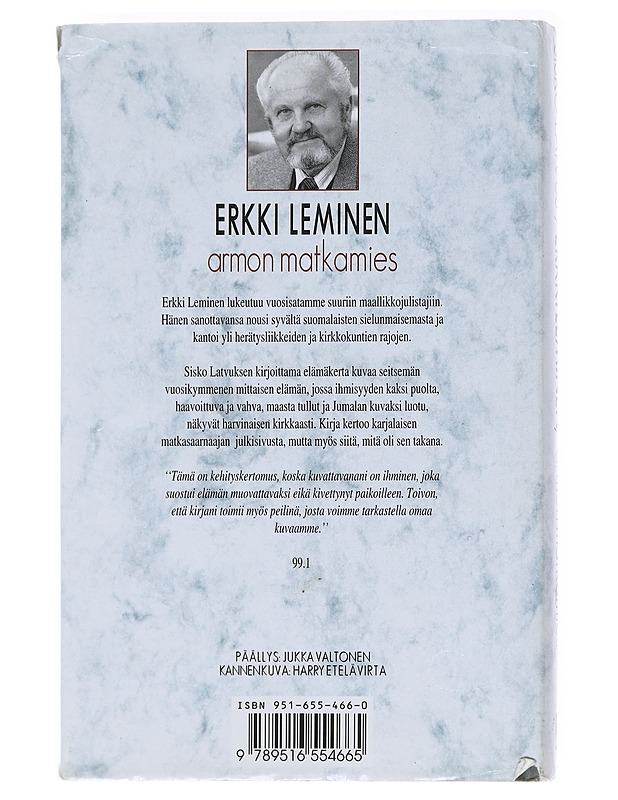 Erkki Leminen : armon matkamies - Sisko Latvus - Elämäkerrat ja muistelmat - 10105596385 - 1