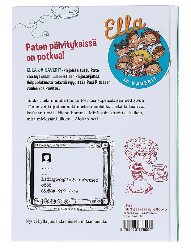 Paten aikakirjat - Parvela, Timo - Lastenkirjat - 10105596406 - 1