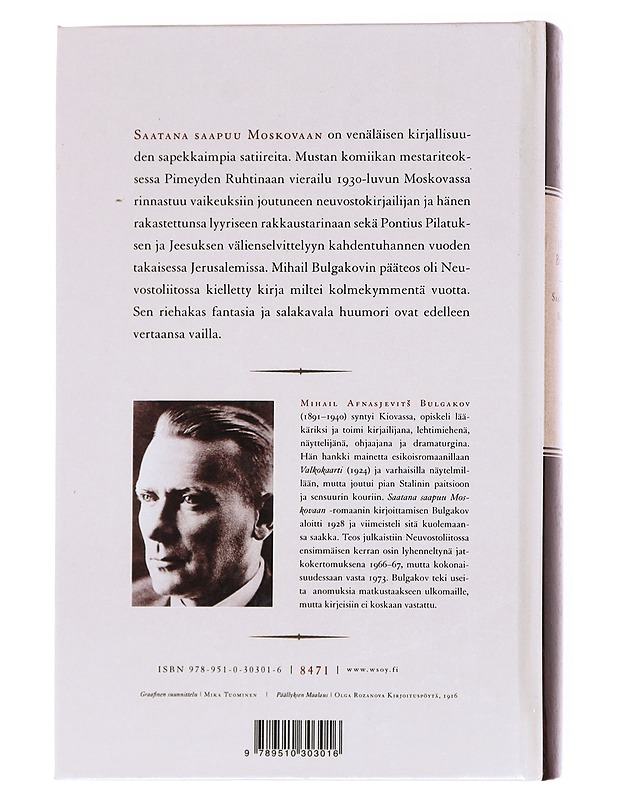 Saatana saapuu Moskovaan - Bulgakov, Mihail - Romaanit ja novellit - 10105596433 - 1