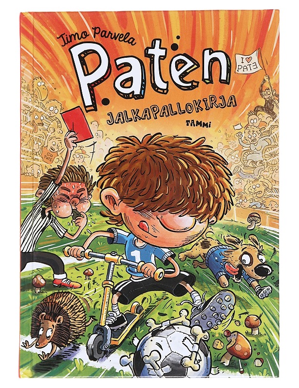 Paten jalkapallokirja - Parvela, Timo - Lastenkirjat - 10105596430 - 0