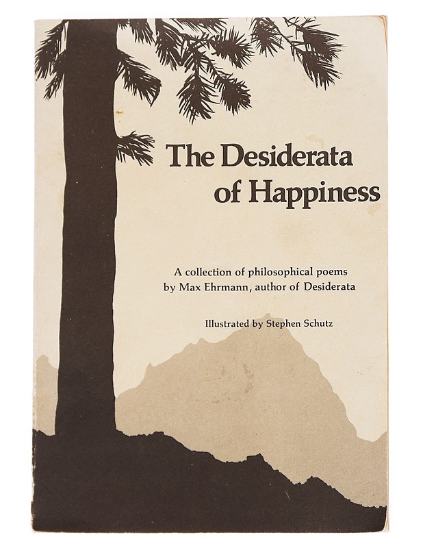 The Desiderata of Happiness - Max Ehrmann - Romaanit ja novellit - 10105596448 - 0