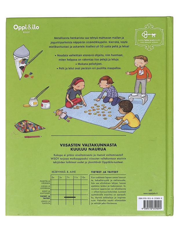 Purkista peliksi / askarteluohjeet yli 50 peliin - Ripoll, Oriol - Lastenkirjat - 10105596461 - 1