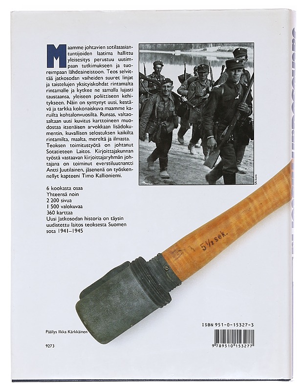 Jatkosodan historia osat 1-6 - Historiakirjat - 10105596490 - 1