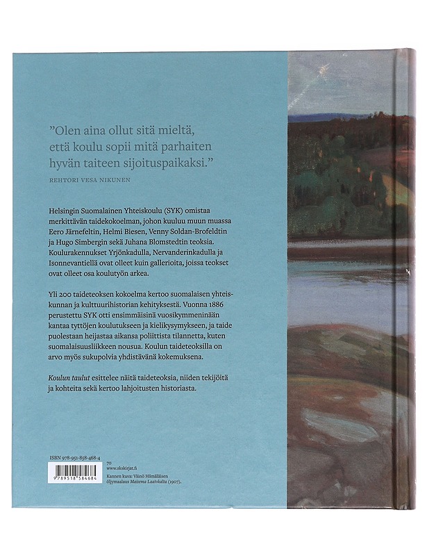 Koulun taulut / Helsingin Suomalaisen Yhteiskoulun taidetta - Pekka Hako - Elämäkerrat ja muistelmat - 10105596499 - 1