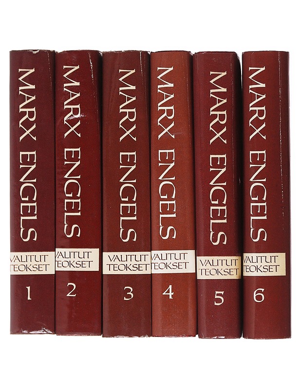 Marx Engels, Valitut teokset (6 osaa), - Marx, Karl; Engels, Friedrich - Tietokirjat ja oppaat - 10105596526 - 2