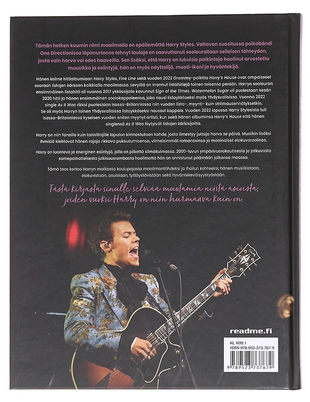 Harry Styles / as it is : kuvitettu elämäkerta - Carolyn McHugh - Elämäkerrat ja muistelmat - 10105596510 - 1