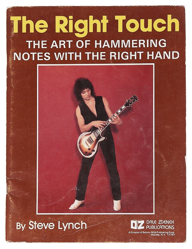 The Right Touch - The art of hammering notes with the right hand - Stevie Lynch - Harrastekirjat - 10105596516 - 0