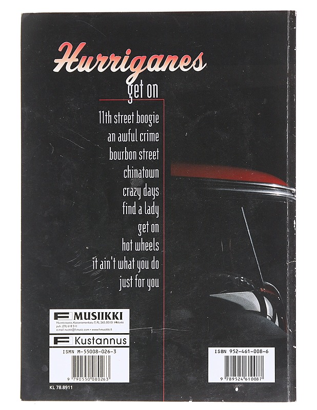 Get on - Hurriganes - Musiikki- ja elokuvakirjat - 10105596514 - 1