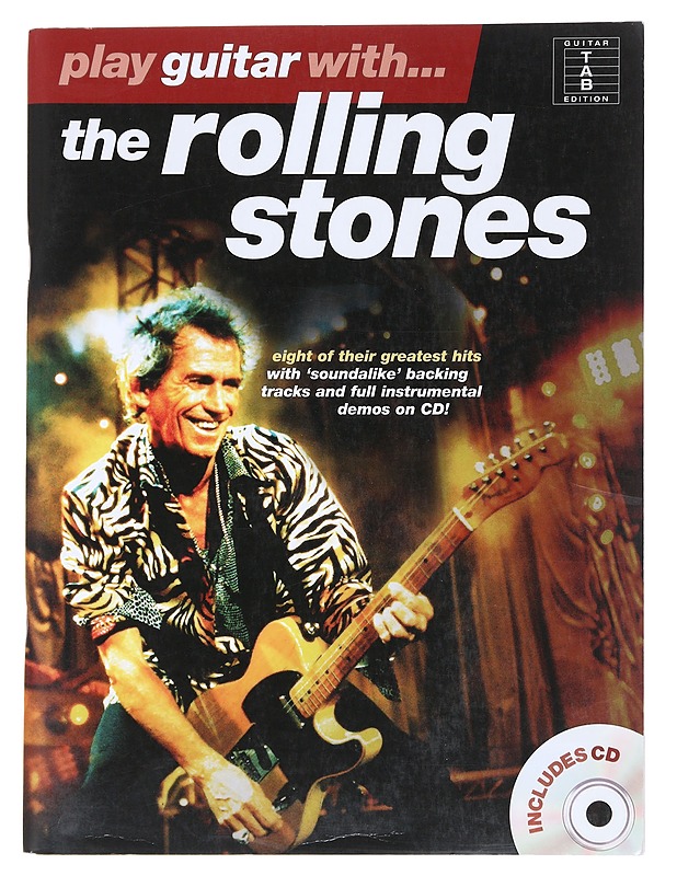 Play guitar with the... Rolling Stones - Rolling Stones - Harrastekirjat - 10105596528 - 0